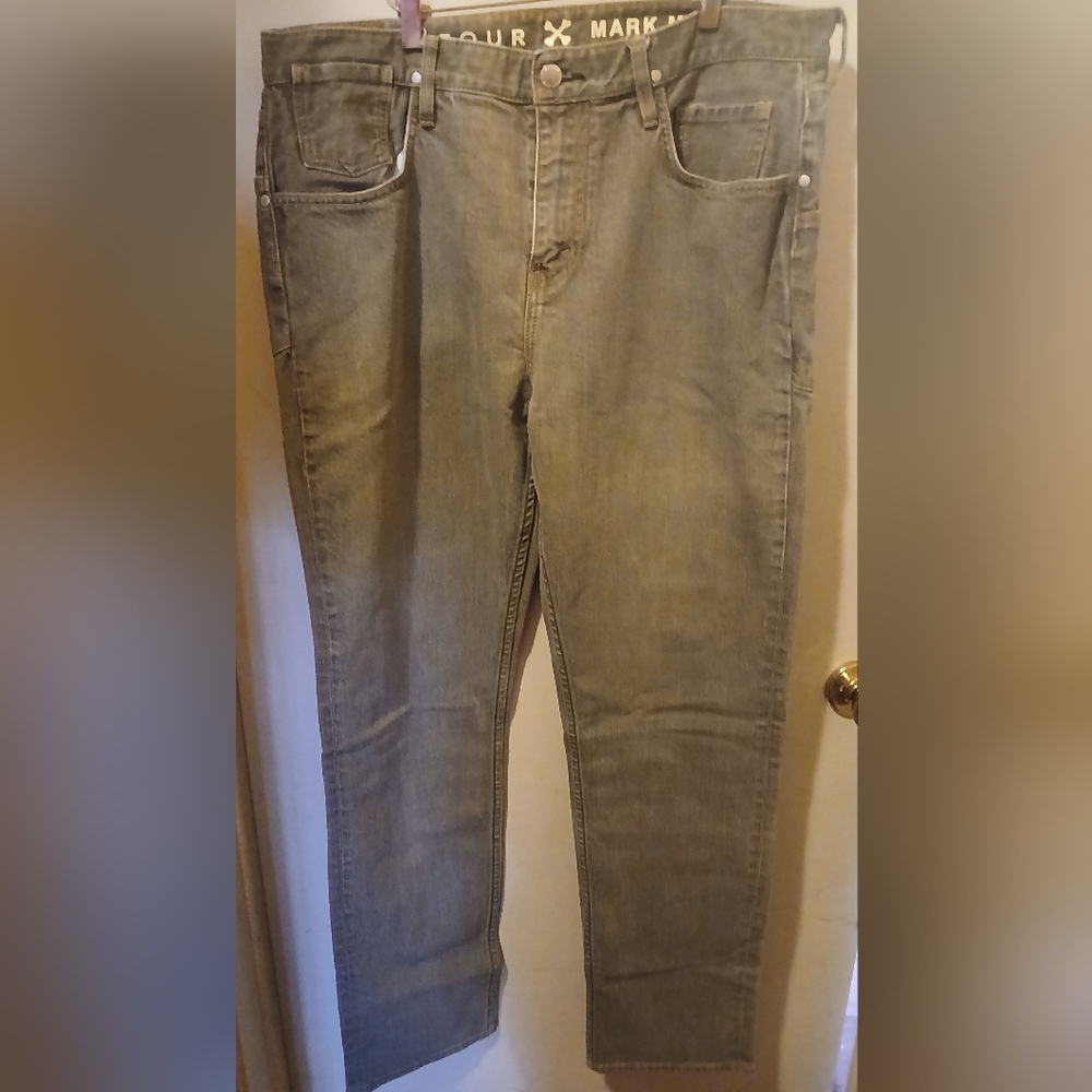 Five Four Men's Relaxed Fit Gray Jeans